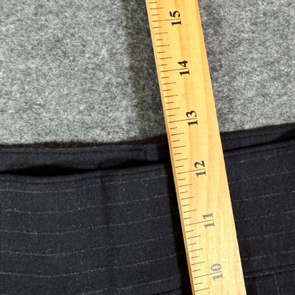 Spanx Womens Perfect Pant Slim Straight Ponte Knit Navy Stripe Sz 1x Tall Comfy - Picture 9 of 12